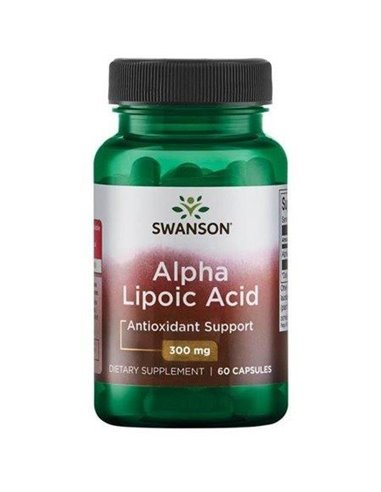 Alfa-lipoiinihappo 300 mg, 60 kapselia