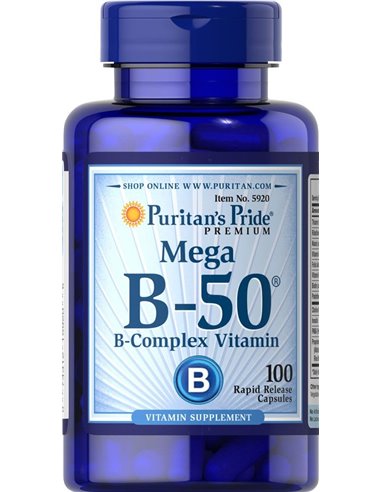 B-vitamiini - kompleksi, 100 kapselia