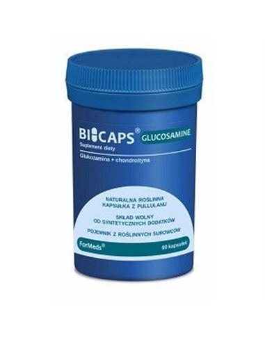 Bicaps-glukosamiini (glukosamiini + kondroitiini), 60 caps