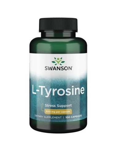 L-tyrosiini 500 mg, 100 kapselia